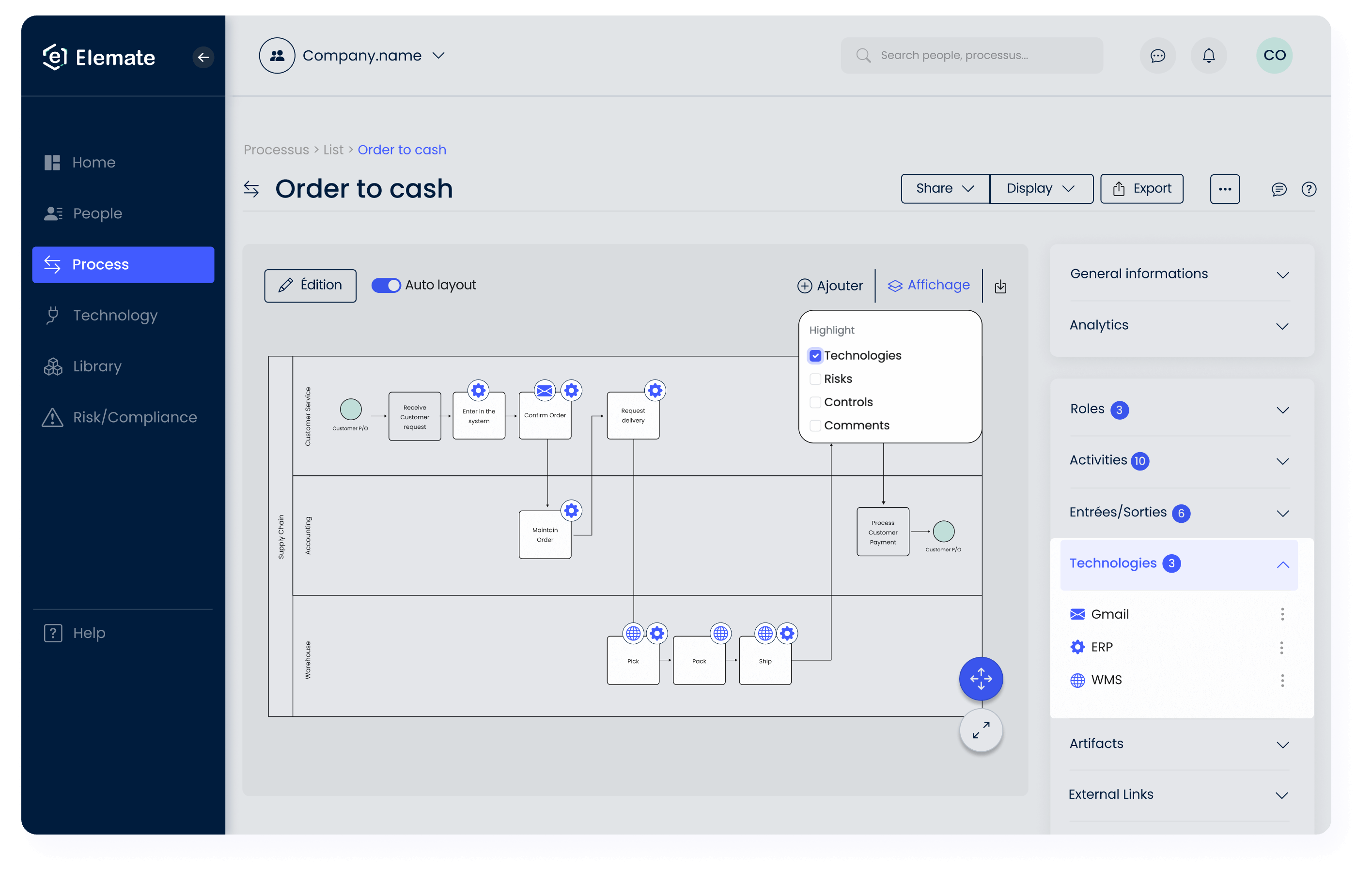 Elemate : Use