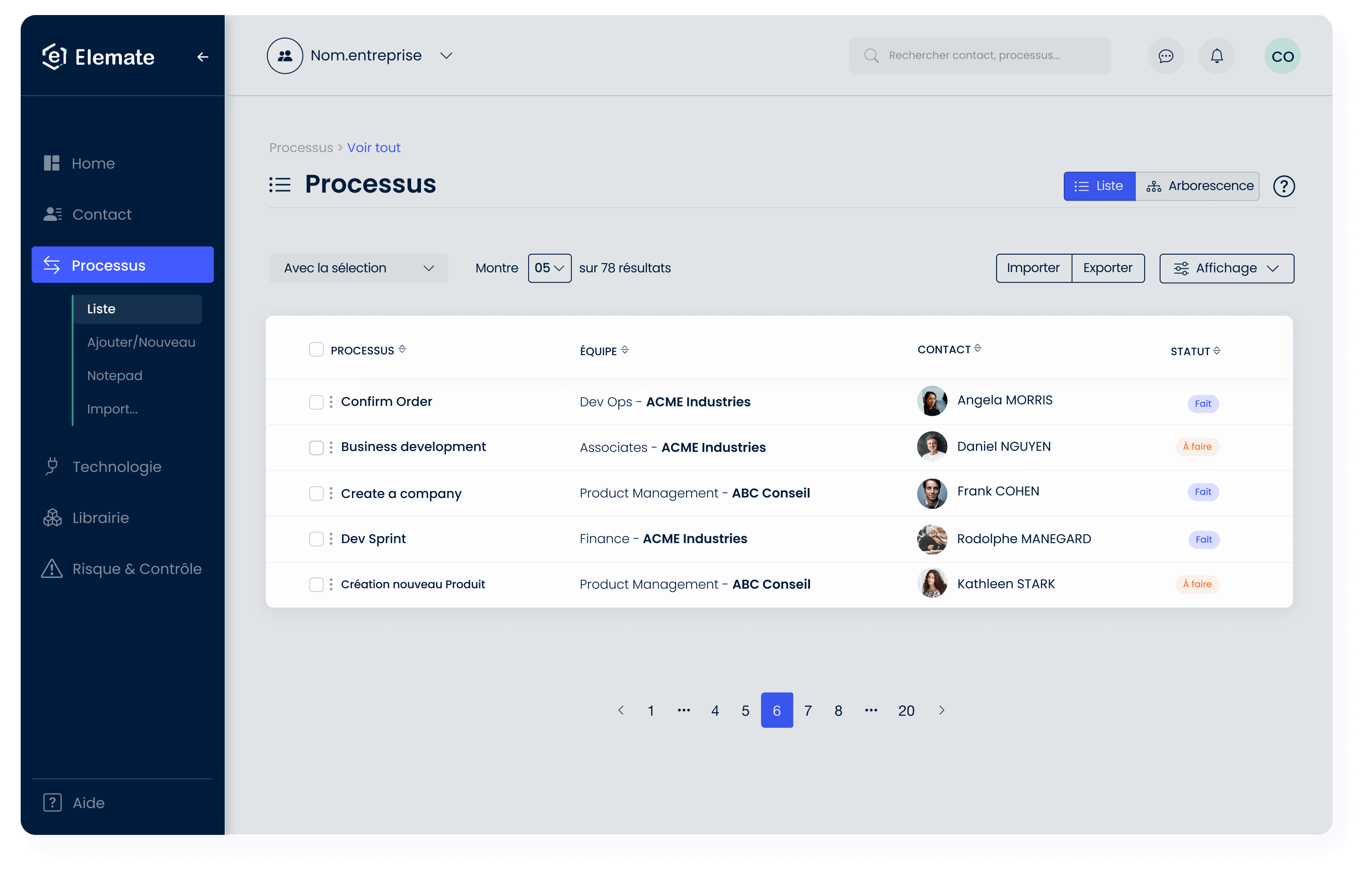 Aller plus loin pour le client Elemate : Consulting